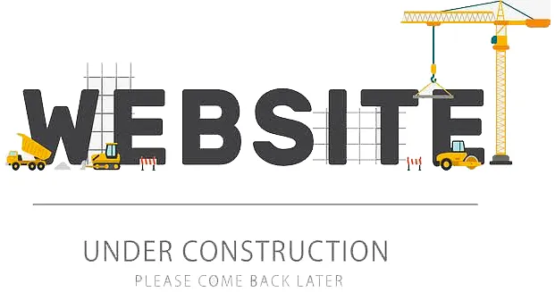 网站建设中示意图